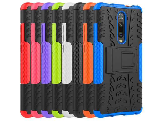 Чехол Yotrix Shockproof case для Xiaomi Mi 9T (красный, пластиковый)