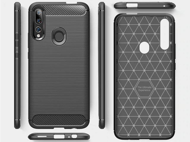 Чехол Yotrix Rugged Armor для Huawei P smart Z (черный, гелевый)