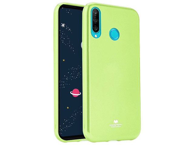 Чехол Mercury Goospery Jelly Case для Huawei P30 lite (зеленый, гелевый)