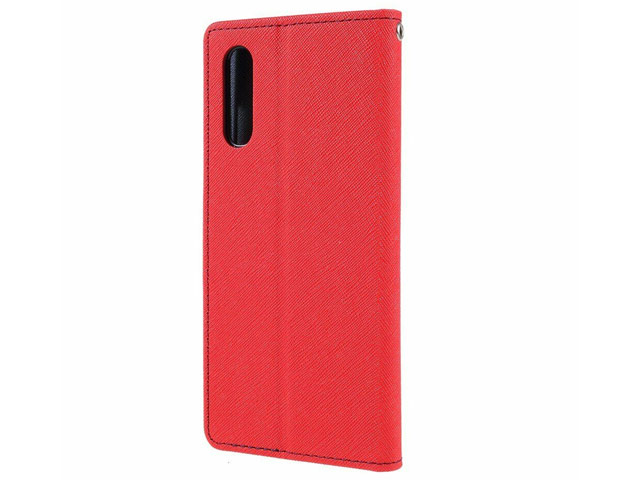 Чехол Mercury Goospery Fancy Diary Case для Samsung Galaxy A50 (красный, винилискожа)