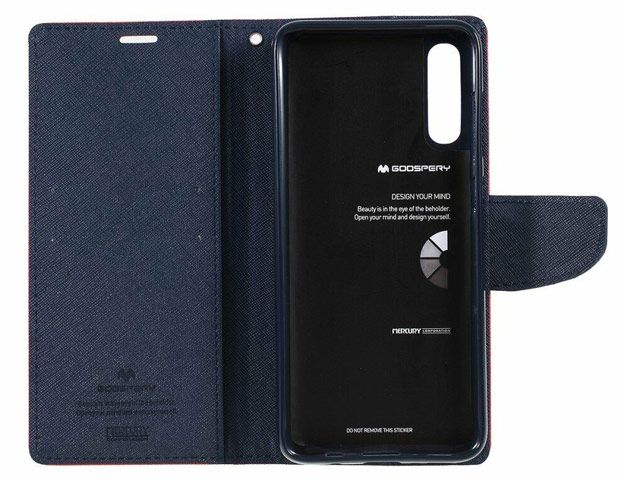 Чехол Mercury Goospery Fancy Diary Case для Samsung Galaxy A50 (красный, винилискожа)