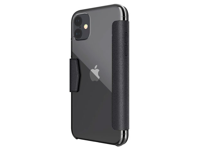 Чехол X-doria Engage Folio case для Apple iPhone 11 (черный, кожаный)