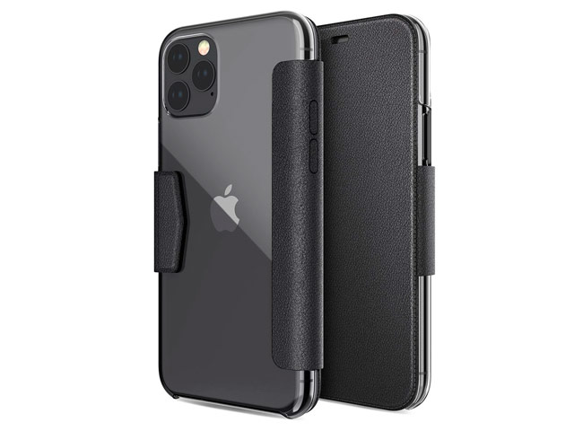 Чехол X-doria Engage Folio case для Apple iPhone 11 pro max (черный, кожаный)