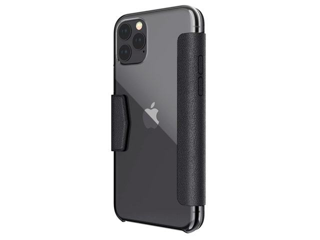 Чехол X-doria Engage Folio case для Apple iPhone 11 pro max (черный, кожаный)