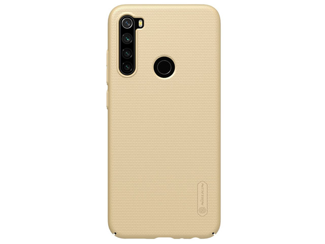 Чехол Nillkin Hard case для Xiaomi Redmi Note 8 (золотистый, пластиковый)