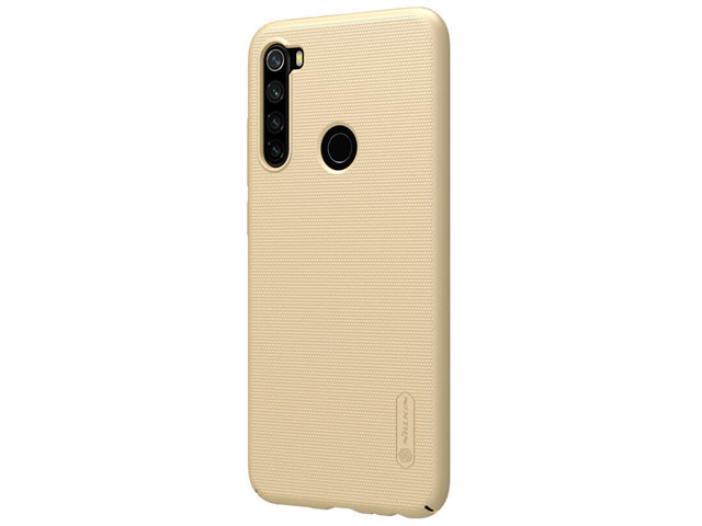 Чехол Nillkin Hard case для Xiaomi Redmi Note 8 (золотистый, пластиковый)