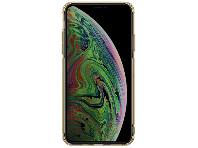 Чехол Nillkin Nature case для Apple iPhone 11 (золотистый, гелевый)