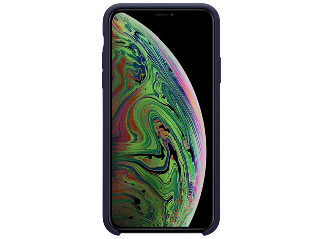 Чехол Nillkin Flex Pure case для Apple iPhone 11 pro (синий, гелевый)