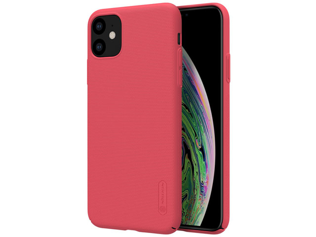 Чехол Nillkin Hard case для Apple iPhone 11 (красный, пластиковый)