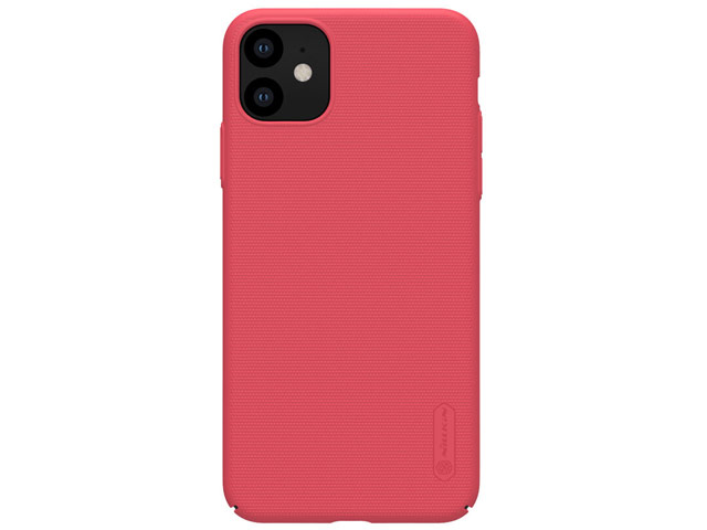 Чехол Nillkin Hard case для Apple iPhone 11 (красный, пластиковый)