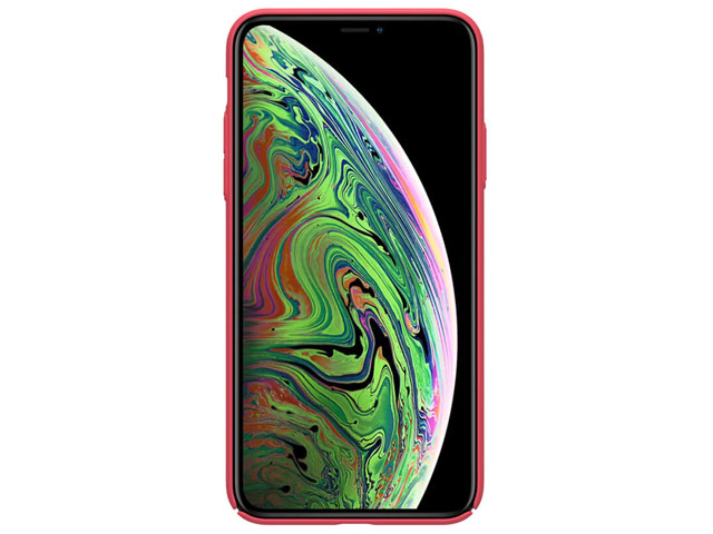 Чехол Nillkin Hard case для Apple iPhone 11 (красный, пластиковый)