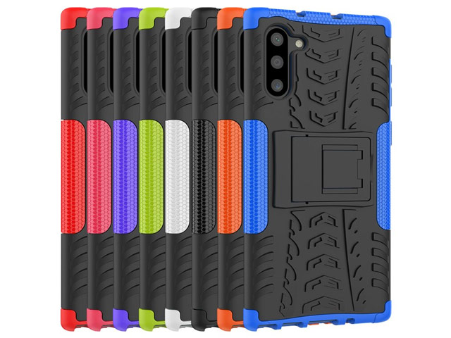 Чехол Yotrix Shockproof case для Samsung Galaxy Note 10 (розовый, пластиковый)