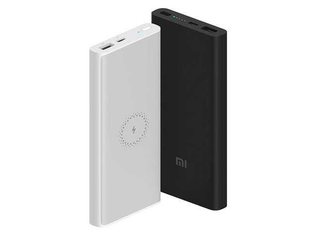 Внешняя батарея Xiaomi Mi Wireless Power Bank универсальная (10000 mAh, беспроводная зарядка, черная)