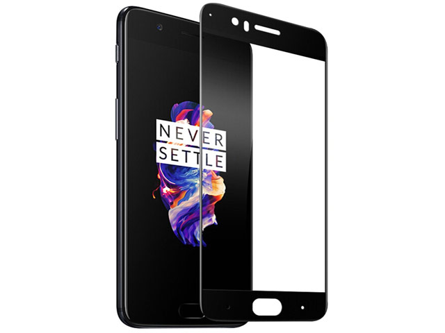 Защитное стекло Yotrix 3D Pro Glass Protector для OnePlus 5 (черное)