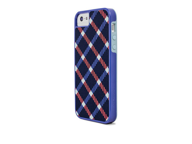 Чехол X-doria Dash Icon Case для Apple iPhone 5/5S (Modern Plaid, матерчатый)