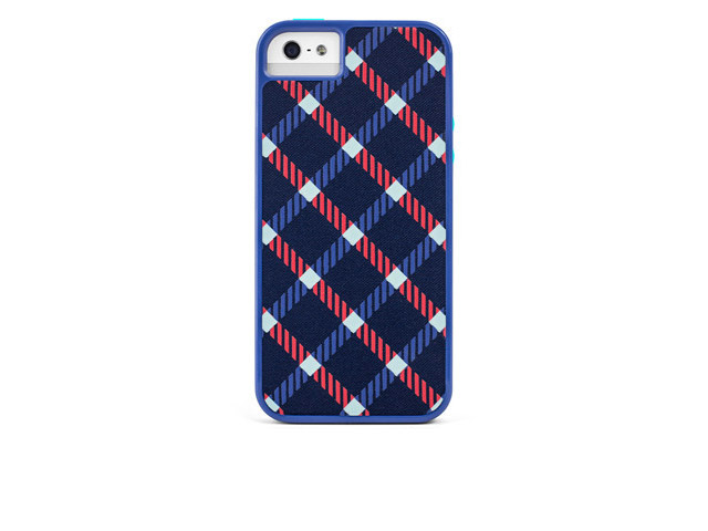 Чехол X-doria Dash Icon Case для Apple iPhone 5/5S (Modern Plaid, матерчатый)