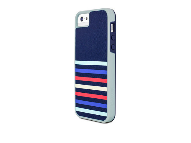 Чехол X-doria Dash Icon Case для Apple iPhone 5/5S (Stripes, матерчатый)