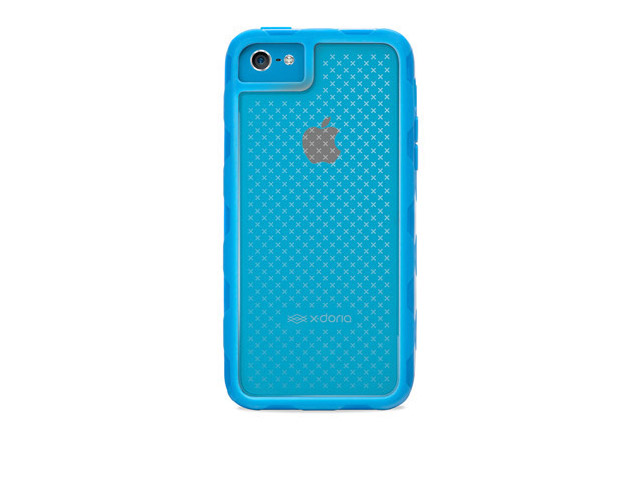 Чехол X-doria Defense 720 case для Apple iPhone 5C (голубой, поликарбонат)