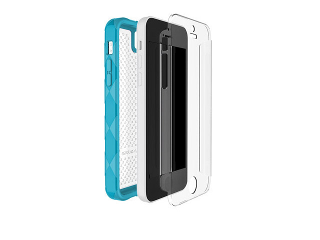 Чехол X-doria Defense 720 case для Apple iPhone 5C (голубой, поликарбонат)