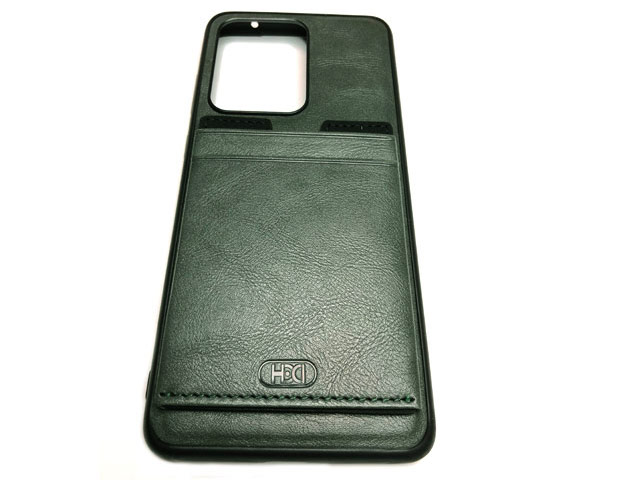 Чехол HDD Luxury Card Slot Case для Samsung Galaxy S20 ultra (темно-зеленый, кожаный)