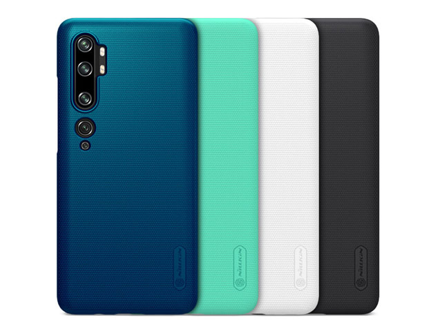 Чехол Nillkin Hard case для Xiaomi Mi Note 10 (черный, пластиковый)