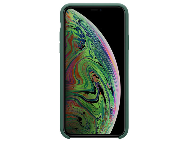 Чехол Nillkin Flex Pure case для Apple iPhone 11 pro (темно-зеленый, гелевый)