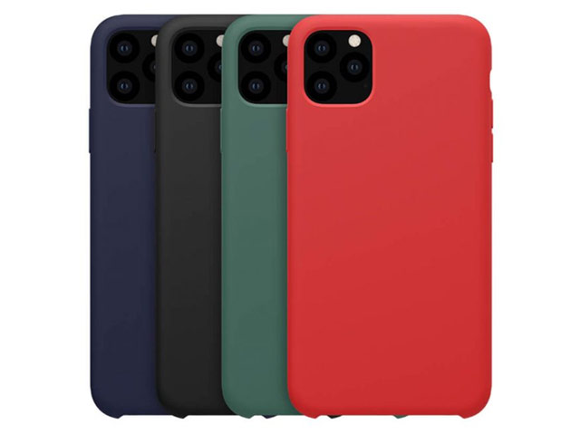 Чехол Nillkin Flex Pure case для Apple iPhone 11 pro (темно-зеленый, гелевый)