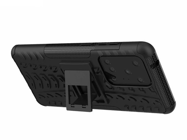 Чехол Yotrix Shockproof case для Samsung Galaxy S20 ultra (синий, гелевый)