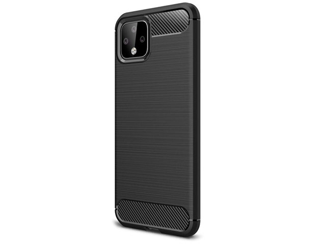 Чехол Yotrix Rugged Armor для Google Pixel 4 XL (черный, гелевый)