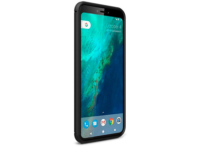 Чехол Yotrix Rugged Armor для Google Pixel 4 XL (черный, гелевый)