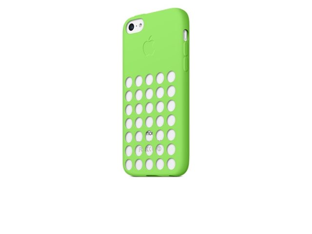 Чехол Apple iPhone 5C case (зеленый, силиконовый)