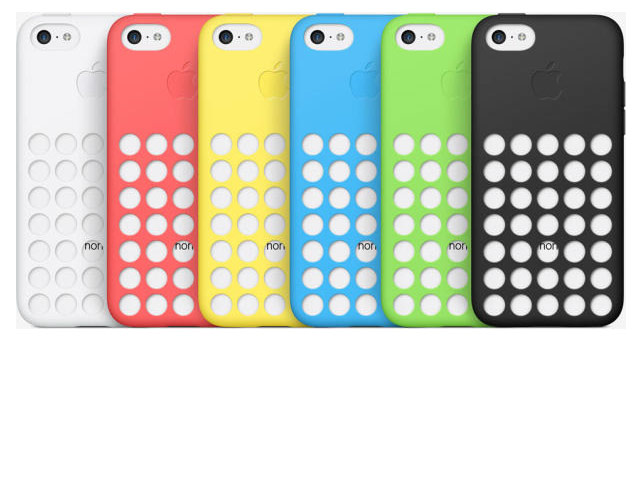 Чехол Apple iPhone 5C case (зеленый, силиконовый)