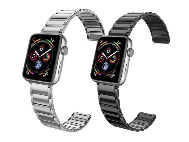 Ремешок для часов X-Doria Classic Band для Apple Watch (42/44 мм, серебристый, стальной)