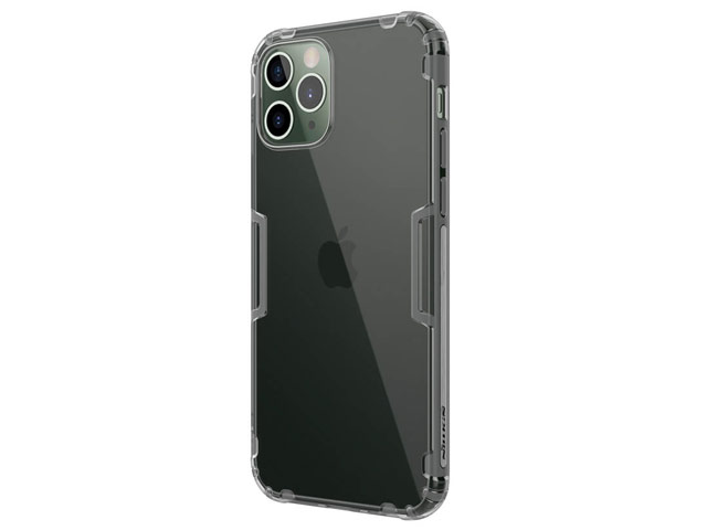 Чехол Nillkin Nature case для Apple iPhone 12/12 pro (серый, гелевый)