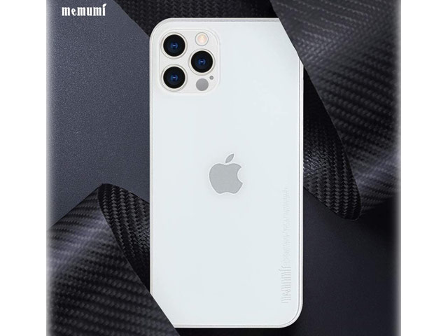 Чехол memumi Slim case для Apple iPhone 12 pro max (белый, пластиковый)