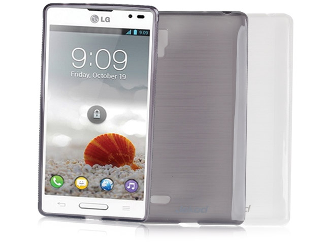 Чехол Jekod Soft case для LG G2 D802 (белый, гелевый)