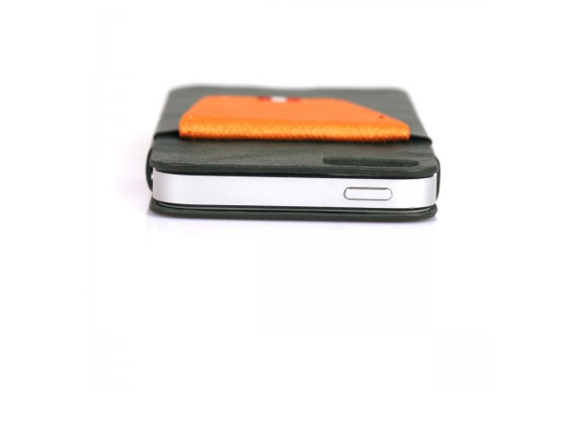 Чехол Nextouch Wallet case для Apple iPhone 5/5S (темно-зеленый, кожанный)