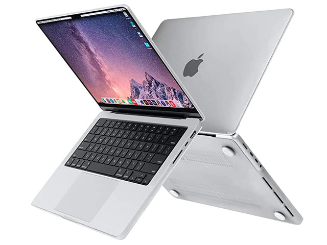 Чехол Yotrix HardCover для Apple MacBook Pro 14 (белый, матовый, пластиковый)