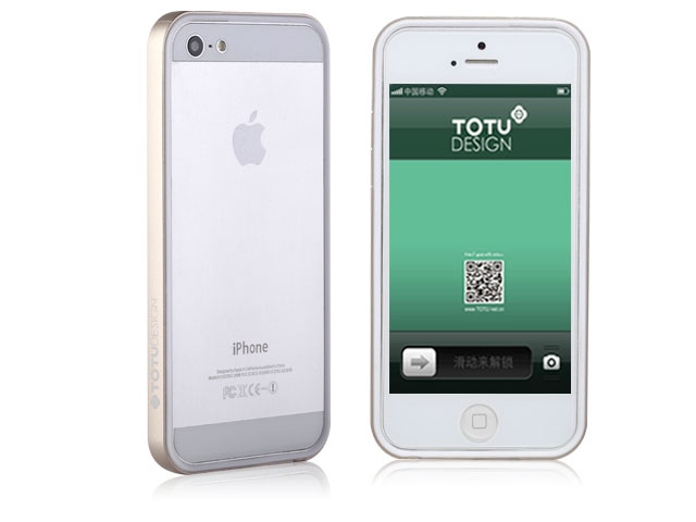 Чехол Totu Design Evoque Case для Apple iPhone 5/5S (золотистый, пластиковый)