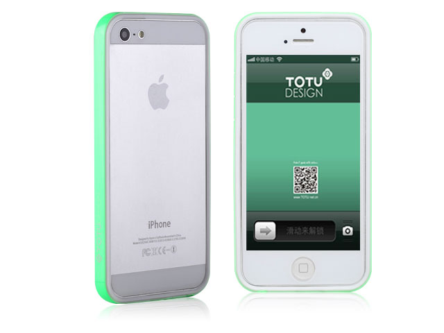 Чехол Totu Design Evoque Case для Apple iPhone 5/5S (бирюзовый, пластиковый)