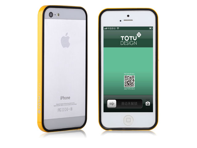 Чехол Totu Design Evoque Case для Apple iPhone 5/5S (оранжевый, пластиковый)