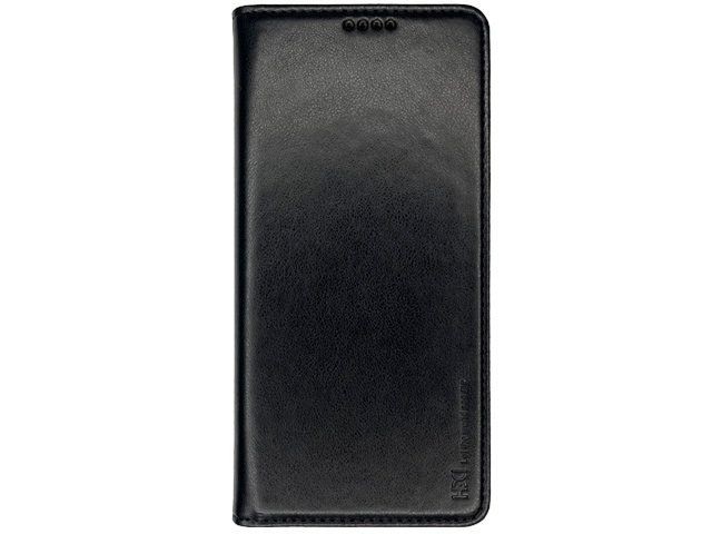 Чехол HDD Wallet Phone case для Samsung Galaxy S23 plus (черный, кожаный)