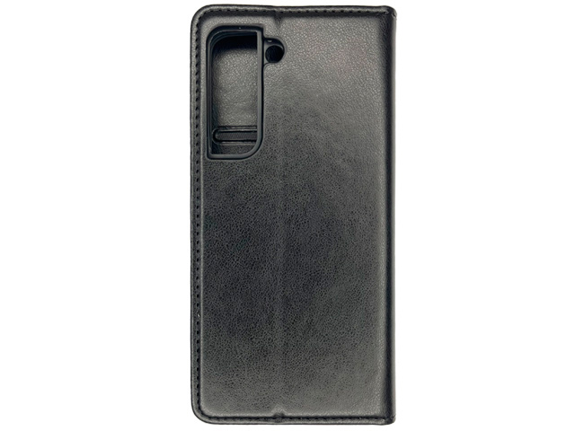 Чехол HDD Wallet Phone case для Samsung Galaxy S23 plus (черный, кожаный)