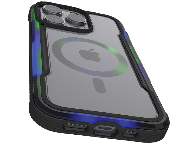 Чехол Raptic Shield 2.0 для Apple iPhone 15 pro (черный, пластиковый, MagSafe)