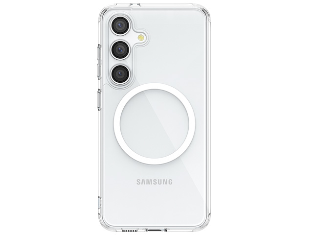 Чехол Raptic Defense Clear для Samsung Galaxy S24 (прозрачный, пластиковый/гелевый, MagSafe)