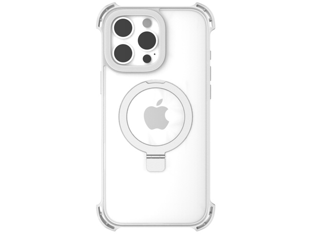 Чехол Raptic Dual Impact Kick для Apple iPhone 16 pro max (прозрачный, пластиковый/гелевый, MagSafe)