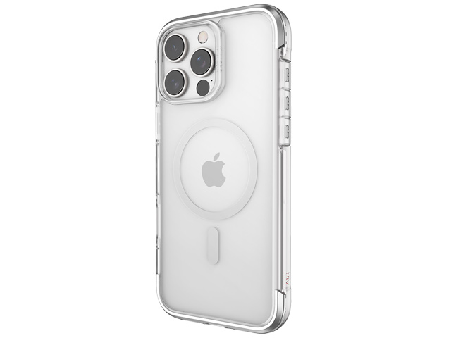 Чехол Raptic Air для Apple iPhone 16 pro max (прозрачный, маталлический, MagSafe)