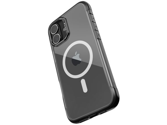 Чехол Raptic Air для Apple iPhone 16 (темно-серый, маталлический, MagSafe)