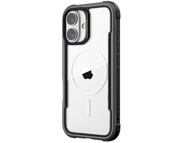 Чехол Raptic Shield для Apple iPhone 16 (черный, маталлический, MagSafe)