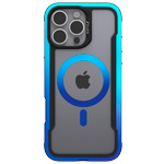 Чехол Raptic Shield 2.0 для Apple iPhone 16 pro max (синий, пластиковый/гелевый, MagSafe)